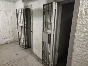 Cells inside the Old Shelby County Jail