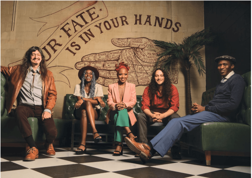 Group photo of band Southern Avenue