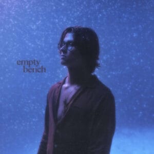 David Kushner on the cover of the single artwork for Empty Bench