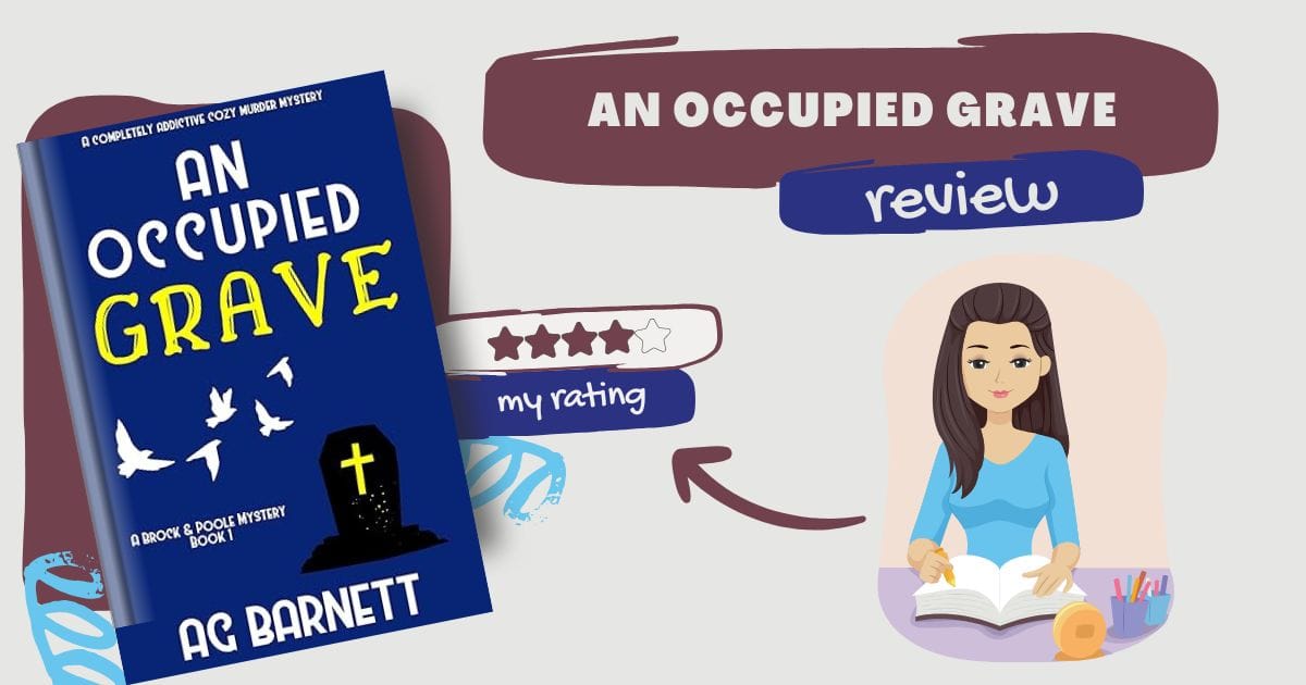 An occupied grave book review banner