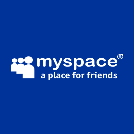 MySpace logo a place for friends