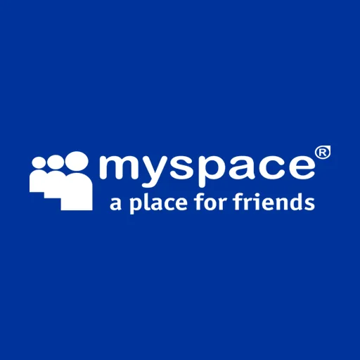 MySpace logo a place for friends