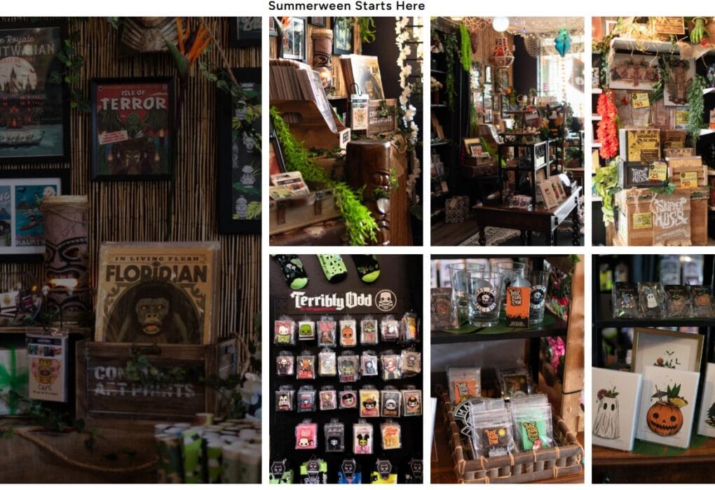 Spooky Cat Press Summerween Promo Collage